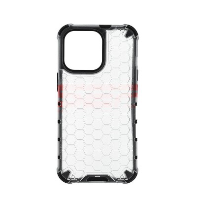 Husa iPhone 13, Honeycomb, Transparent